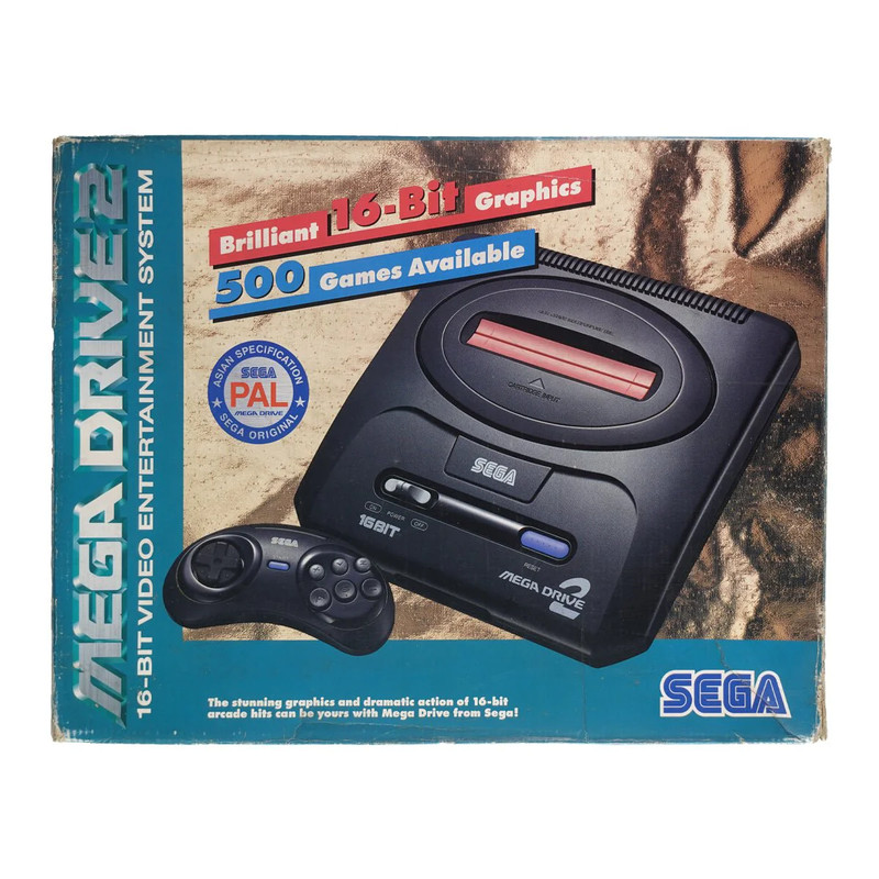 (Pre-Owned) Sega Mega Drive Console - Black - ريترو